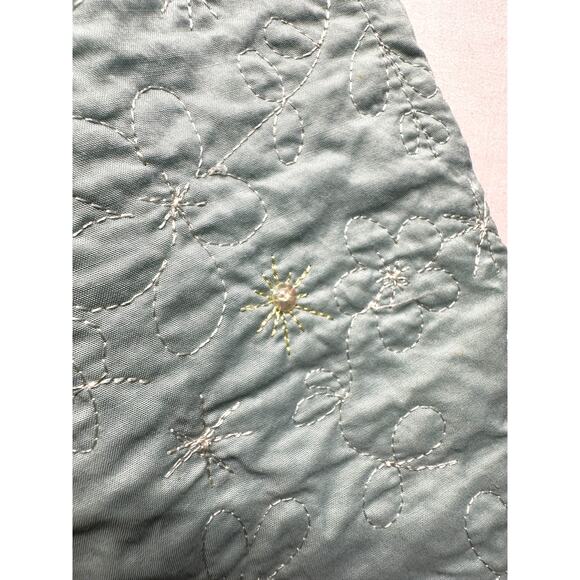 VTG Sigrid Olsen Quilt Grandma Jacket Festival Grandmacore Size Petite S Sequins - Picture 7 of 12